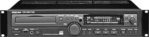 Test Drive: The Tascam CD-RW700 CD Rewritable Recorder - Radio And