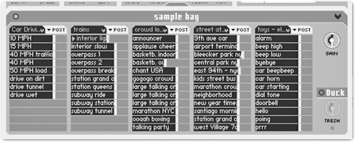 sample bay module