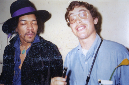 Jay-Ginsberg--Jimi-backstage-at-Hollywood-Teenage-Fair-1969