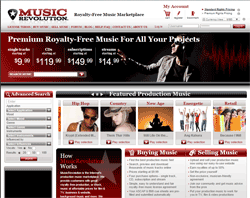 musicrevolution screen web