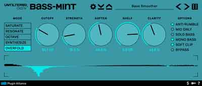 Unfiltered Audio Bass Mint GUI 400px